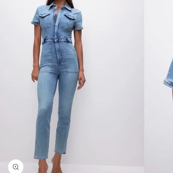 Good American Fit for Success Jumpsuit Size 1 NWT - Picture 5 of 11